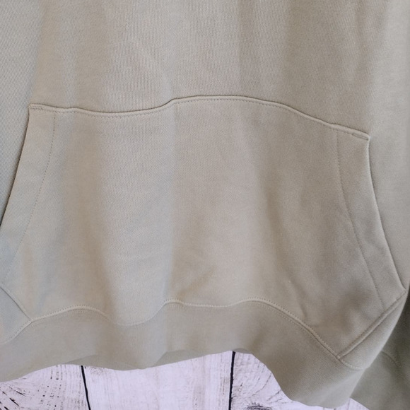 Fear of God | Oversized Green Essentials 77 3/4 Sleeve French Terry Hoodie - Picture 5 of 15